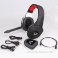 High quality rubber coated gaming headset with LED backlight screen